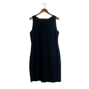 Louben black sleeveless sheath dress.‎ Size 14